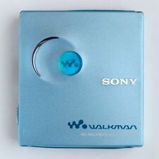 Sony MZ-E707 MiniDisc Portable MD LP Player Personal MD Metallic Blue