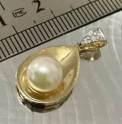 Large genuine pearl diamond - pearl, &