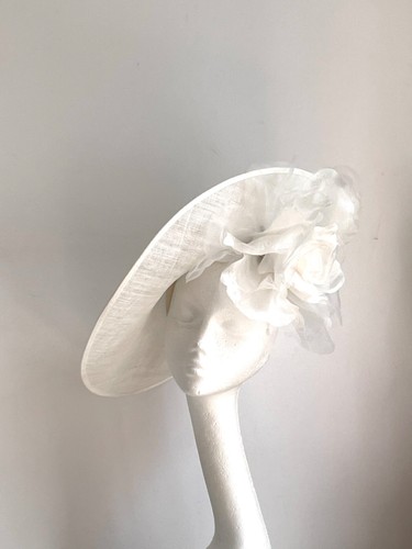 Large ivory white saucer - large,