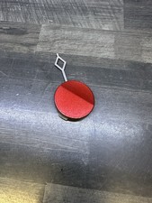 PEUGEOT 208 MK1 REAR BUMPER TOW EYE INSERT TRIM COVER RED 9676515677