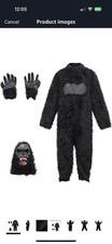 Gorilla Costume Age 16 Years