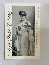 Antique RPPC Edwardian Woman