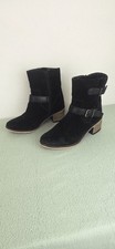 Oasis Vintage Black Suede