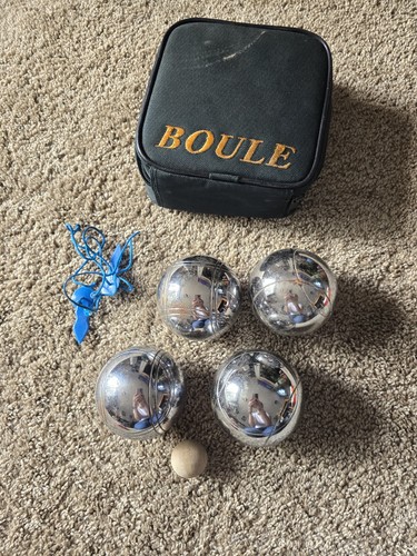 Boule vintage set metal - of,