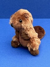 Soft Toy Finger Puppet Beaver