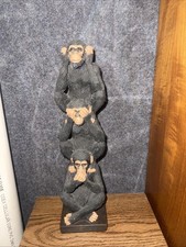 3 wise monkeys See/Speak/Hear
