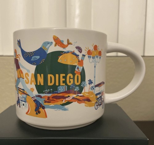 Starbucks san diego usa 14oz - starbucks,
