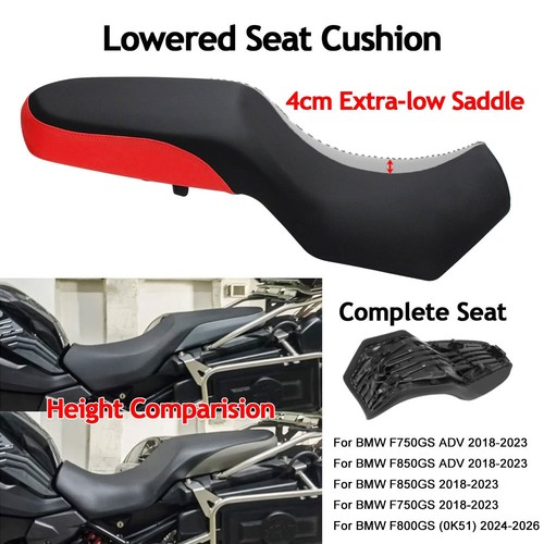Red extra low - seat, cushion