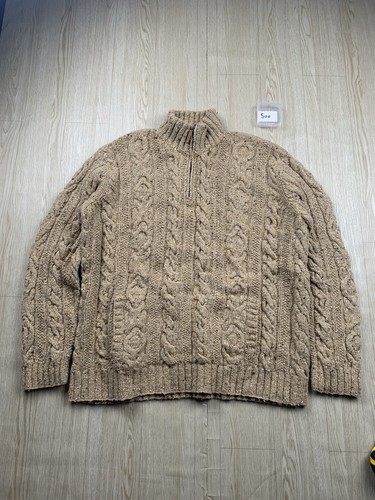 Lauren beige quarter zip - beige,