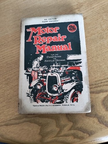 Motor repair manual 4th - repair,