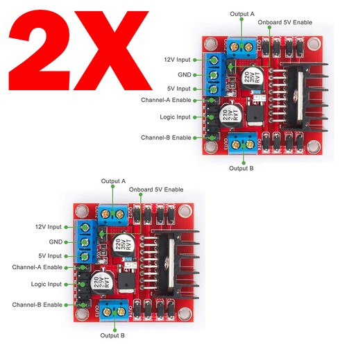 Arduino esp32 l298n dual - l298n,