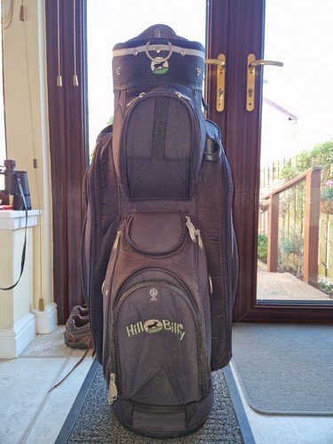 Hillbilly golf bag black - black,
