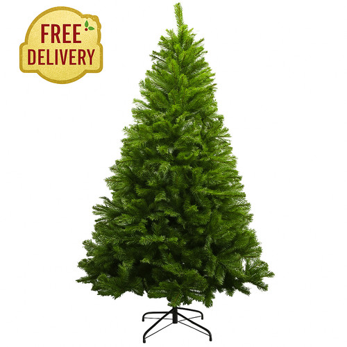 Bushy artificial xmas trees - xmas,