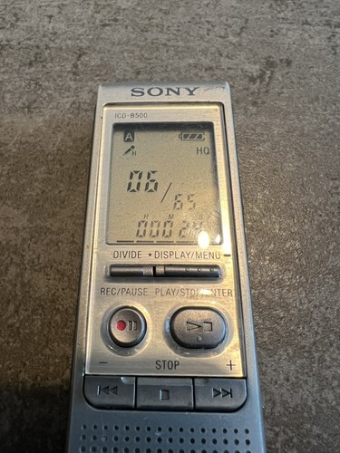 Sony icd b500 256mb 150hrs - sony, icd-b500