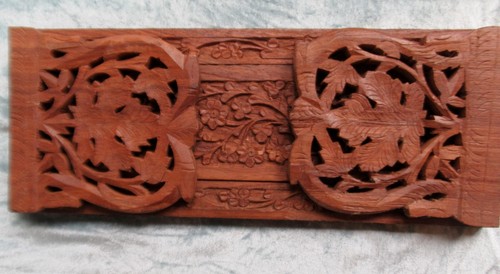 Hand carved indian - carved, wood