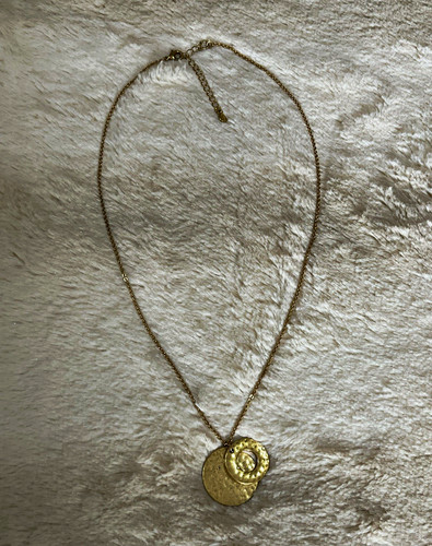 Boden gold tone - gold, pendant