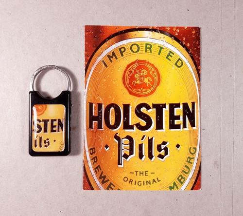 Holsten pils promotion card - pils, uk