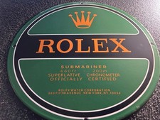 Rolex sign wall art - rolex,