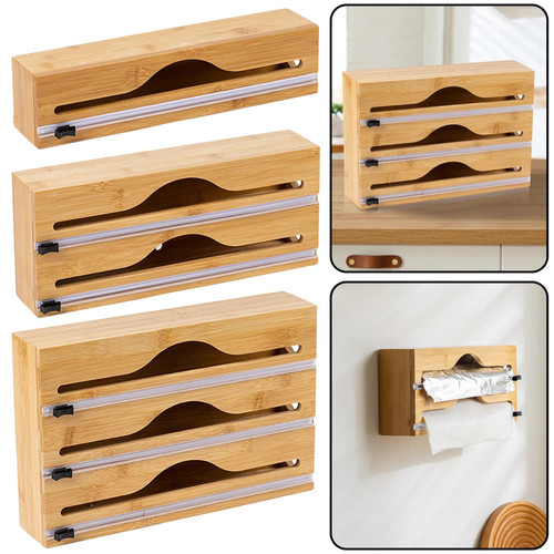 Bamboo foil dispenser with - foil,