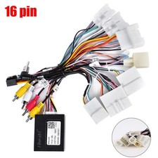 For Toyota Car Stereo Radio Power Harness Cable Wire Adapter Support For JBL AMP