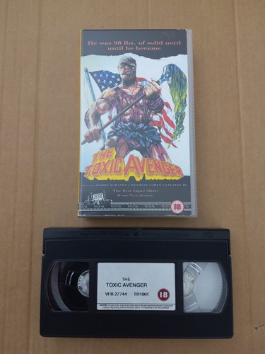 The toxic avenger vhs horror - toxic,