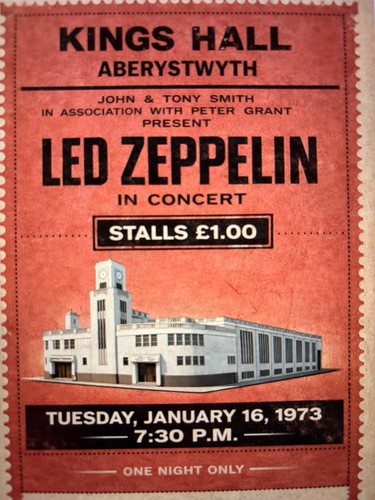 When led zeppelin played the - zeppelin,