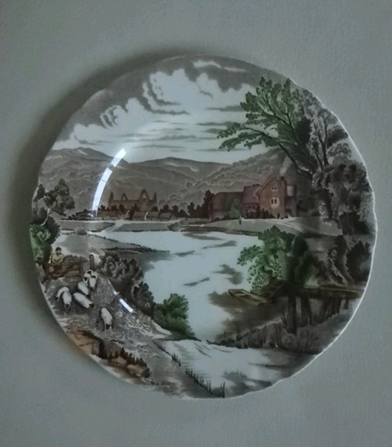 Vintage hand painted - hand,