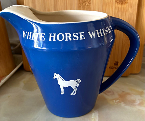 White horse whisky - whisky, blue