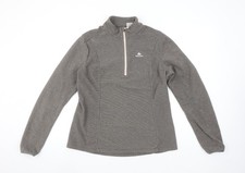 Quechua Womens Grey 1/2 Zip