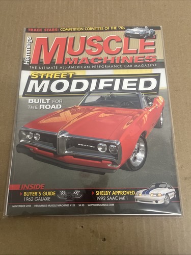 Muscle machines nov 2013 - 2013,, vol