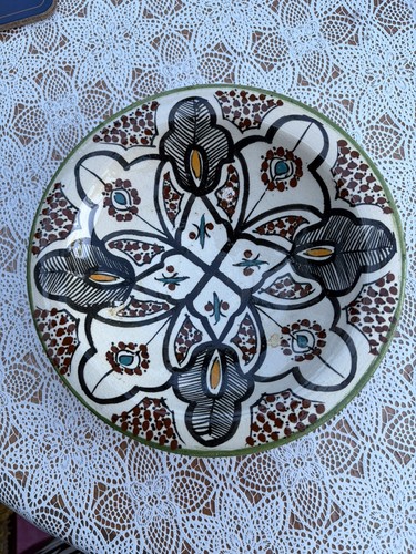 Moroccan safi terracotta bowl - terracotta,