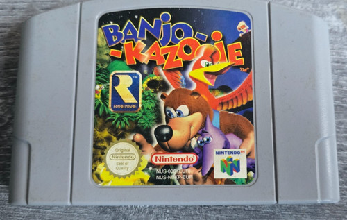 Nintendo n64 banjo kazooie - nintendo,