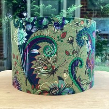 Lampshade Green Velvet