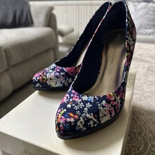 M&S Colection Navy flowered