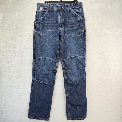 Red route motorcycle - route, jeans