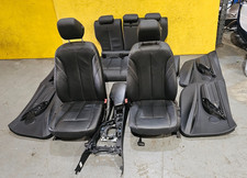 BMW 3 SERIES F30 F31 318i 320D LUXURY 12-15 FULL LEATHER SEATS & DOOR CARDS SET