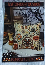 HALLOWEEN QUAKER PRIMROSE COTTAGE STITCHES CROSS STITCH CHART
