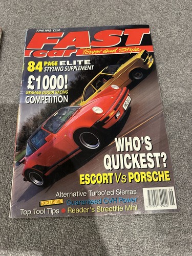 Fast car magazine retro - fast,
