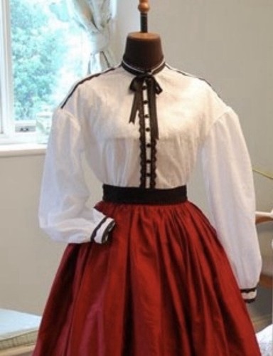 Victorian 1860 style - victorian, blouse