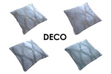 Deco cushion covers filled