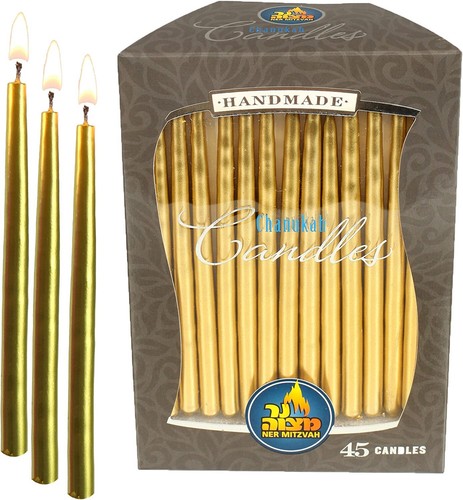 Handmade hanukkah candles - 45,