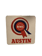 Mini Cooper Beer Mat Collectible Austin BMC Very Rare 95mm x 95mm