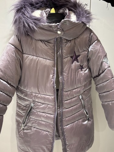 Kids girls purple star - , coat