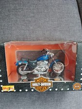 A Maisto Harley-Davidson XLH Sportster 1200 Motorcycle 1:18 Scale, boxed.