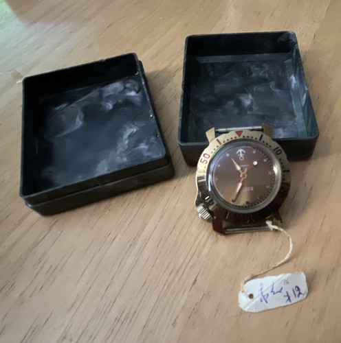Analogue russian wristwatch - russian,