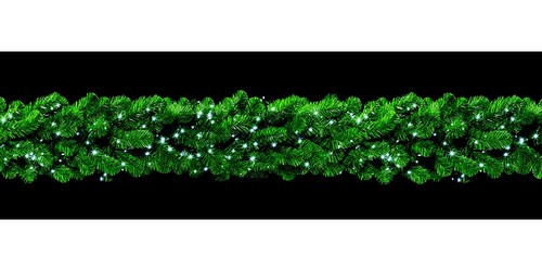 220 white led garland lights - 220,