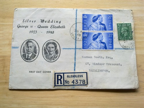 1948 first day - 1948, cover