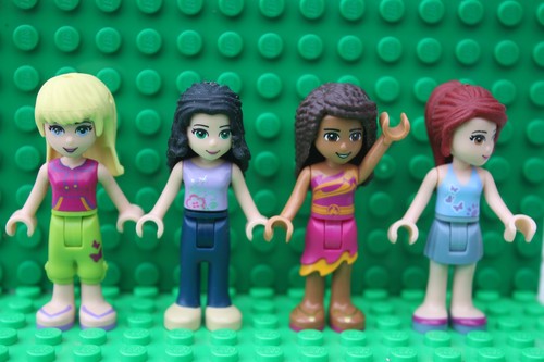 Lego friends minifigures dolls - lego, minifigures/dolls