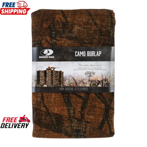Mossy oak burlap hunting - burlap, blind