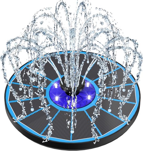 Led solar fountain pump - solar,